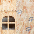 Hübsche neue Design-Katze und Hundebett Höhle, waschbar Luxus Holzhaus für Haustier